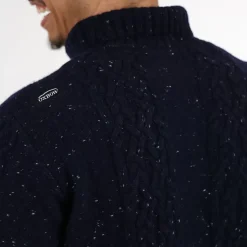 OXBOW Sweater POLGER - Deep Marine Cheap