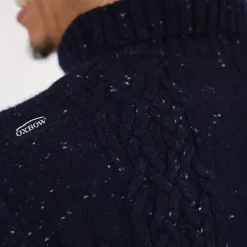 OXBOW Sweater POLGER - Deep Marine Cheap