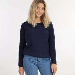 OXBOW Sweater PORTELLEN - Navy Cheap