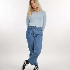 OXBOW Sweater PULAM - Light Blue Outlet