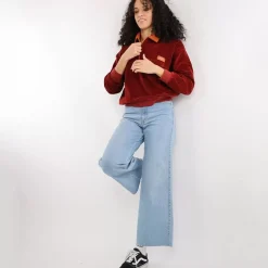 OXBOW Sweatshirt SABRINA - Grenat Outlet