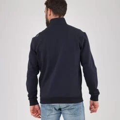 OXBOW Sweatshirt SAKOP - Deep Marine Chiné Heather Deep Marine Sale