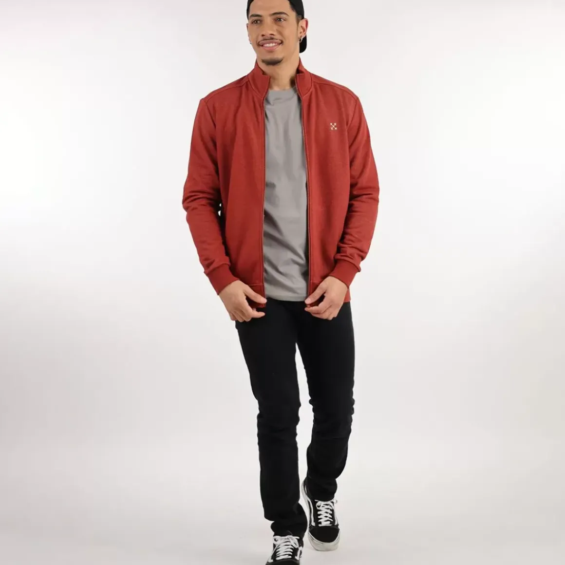 OXBOW Sweatshirt SAKOP - Grenat Fashion