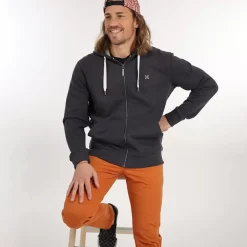 OXBOW Sweatshirt SALET - Graphite Fashion