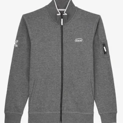 OXBOW Sweatshirt SALTCOATS - Gris Chiné Foncé Dark Heather Grey Clearance