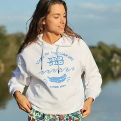 OXBOW Sweatshirt SARGAS - White Sale