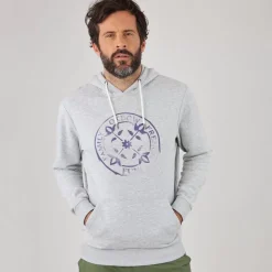 OXBOW Sweatshirt SAVIOR - Gris Chiné Heather Grey Store