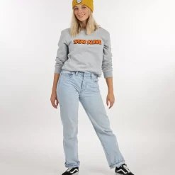 OXBOW Sweatshirt SHEEKY - Gris Chiné Moyen Mid Heather Grey Flash Sale