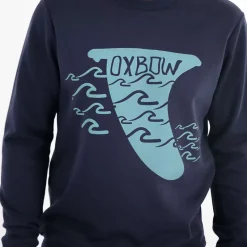 OXBOW Sweatshirt SOLAIO - Deep Marine Fashion