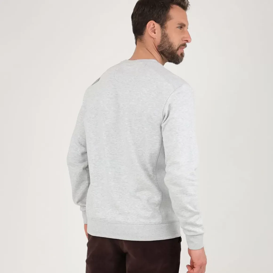 OXBOW Sweatshirt SOUET - Heather Grey Outlet
