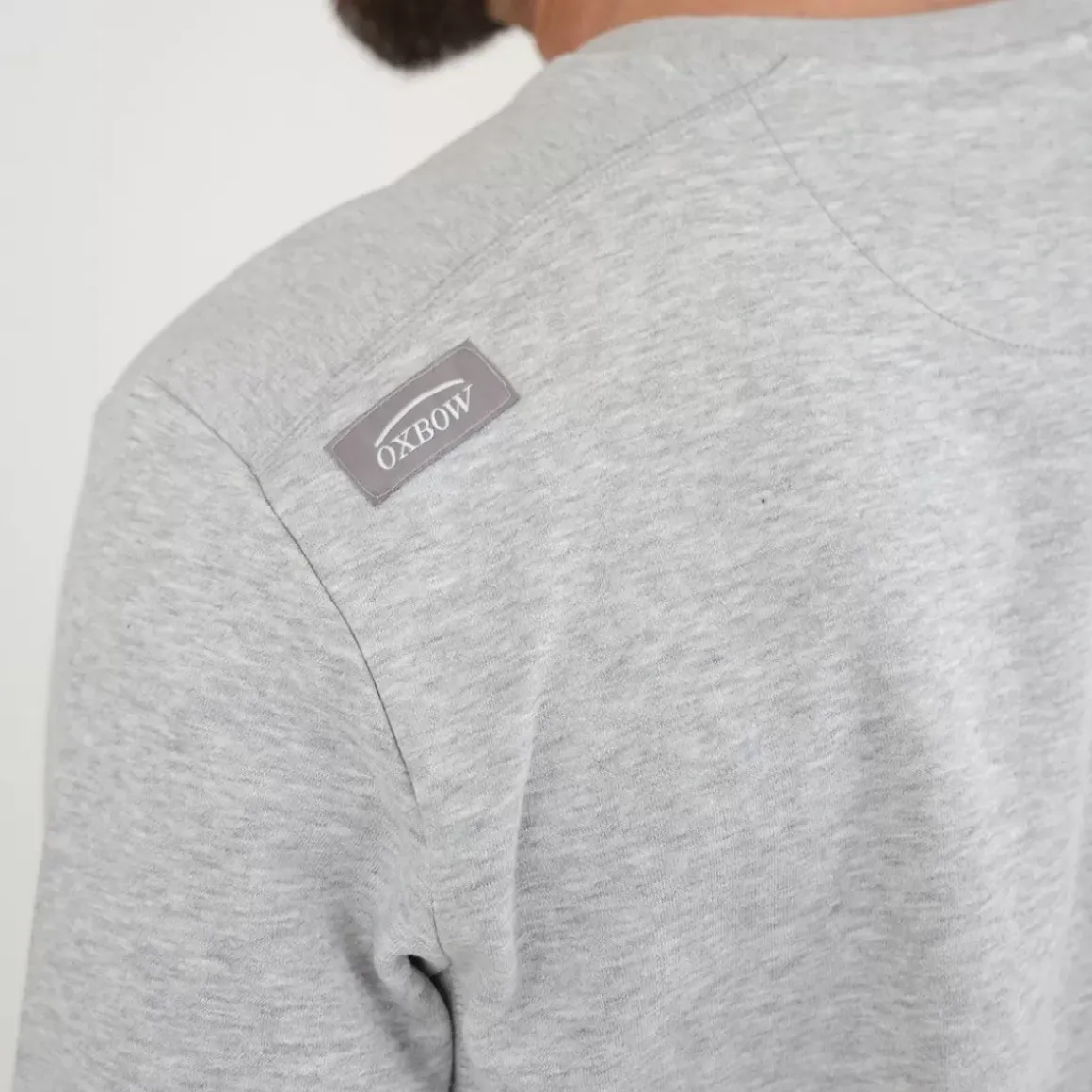 OXBOW Sweatshirt SOUET - Heather Grey Outlet