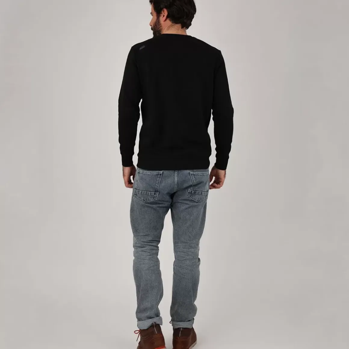 OXBOW Sweatshirt SOUET - Noir Black Discount