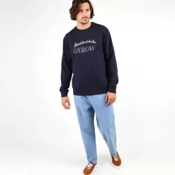 OXBOW Sweatshirt STEGA - Deep Marine Outlet