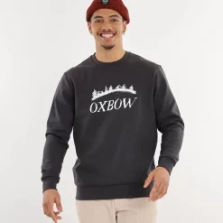 OXBOW Sweatshirt STEGA - Graphite Cheap