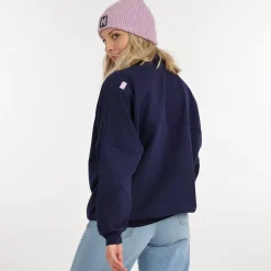 OXBOW Sweatshirt SUSAN - Navy Best Sale