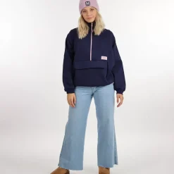 OXBOW Sweatshirt SUSAN - Navy Best Sale