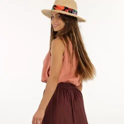 OXBOW Tank top CALLUMA - Cannelle Cheap