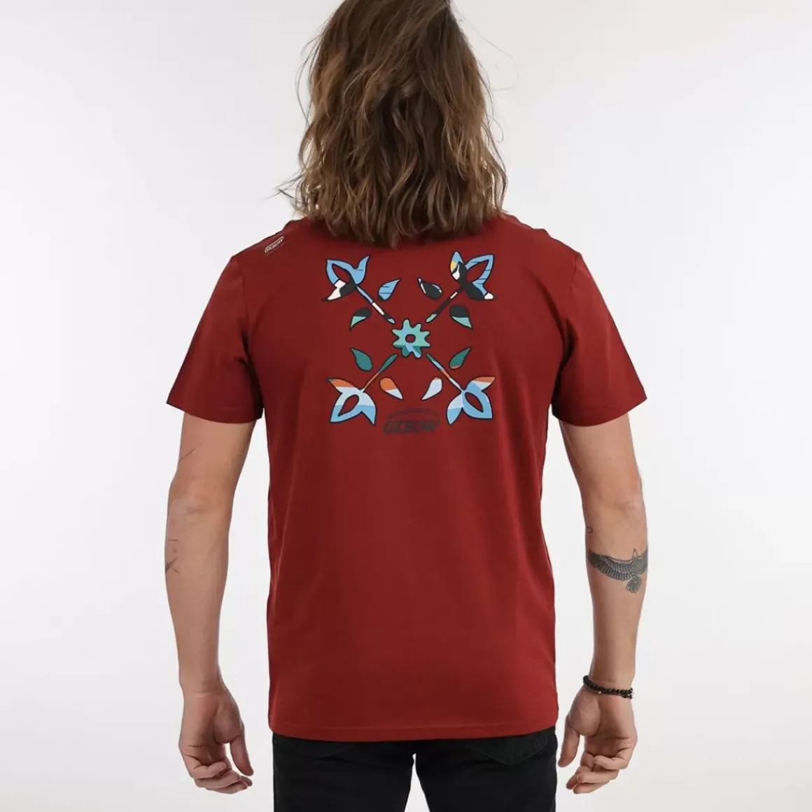 OXBOW Tee-Shirt TAGTAN - Grenat Cheap