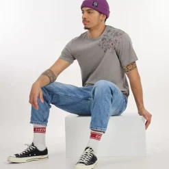 OXBOW Tee-Shirt TASTA - Gris Cendre Ash Grey Store