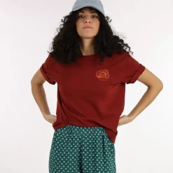 OXBOW Tee-Shirt TED - Grenat Best Sale