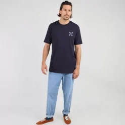 OXBOW Tee-shirt TEREGOR - Deep Marine Cheap