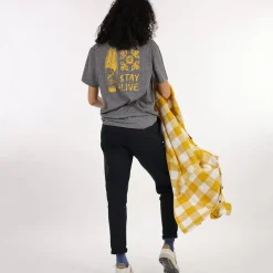 OXBOW Tee-Shirt TEROZ - Anthracite Clearance