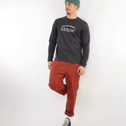 OXBOW Tee-Shirt THIOG - Anthracite Chiné Heather Anthracite Best Sale
