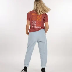 OXBOW Tee-Shirt TILAPIA - Grenat Sale