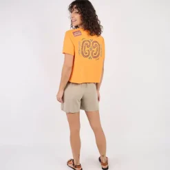 OXBOW Tee-shirt TISURF - Tangerine Cheap