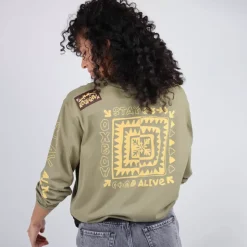 OXBOW Tee-shirt TRACT - Aloe Outlet