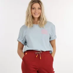 OXBOW Tee-Shirt TULLIGAN - Light Blue Best